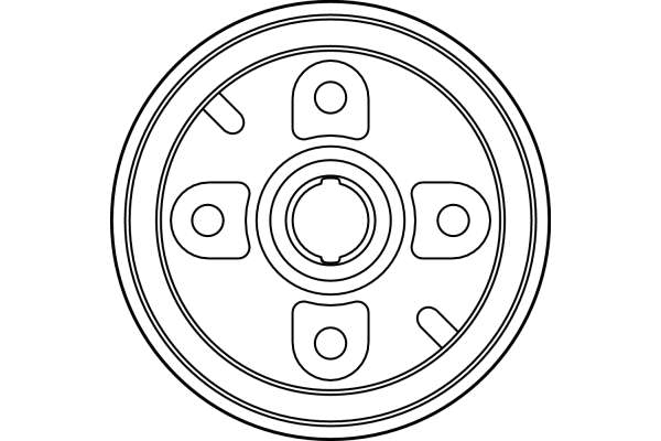 TRW Remtrommel DB4251