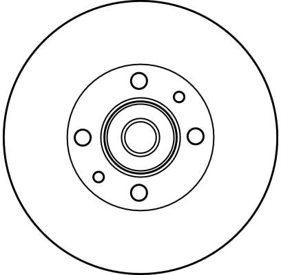 TRW Remschijven DF1019