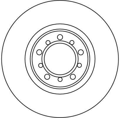 TRW Remschijven DF1586