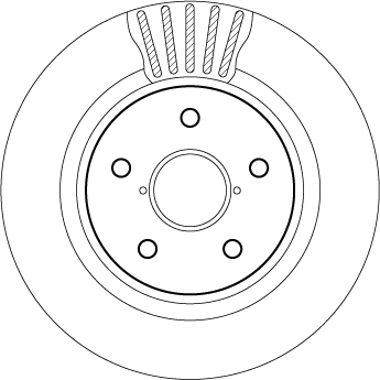 TRW Remschijven DF2059BS