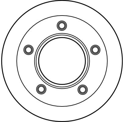 TRW Remschijven DF2579S