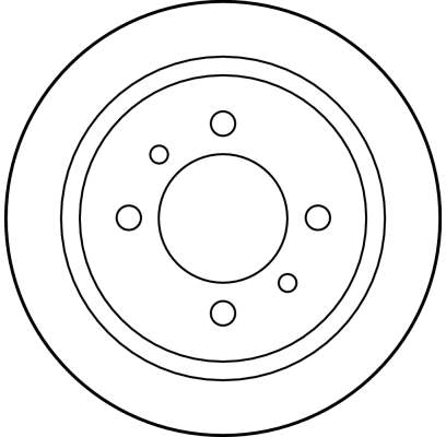 TRW Remschijven DF4006