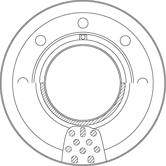 TRW Remschijven DF5136S