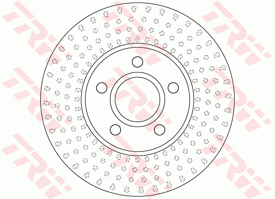 TRW Remschijven DF6536