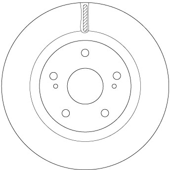 Remschijven TRW DF6576