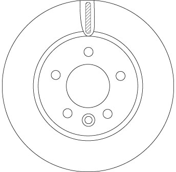 TRW Remschijven DF6589S