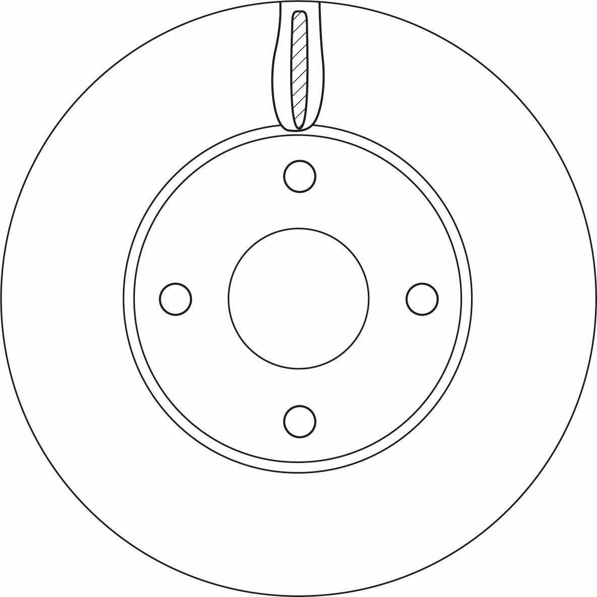 Remschijven TRW DF6593