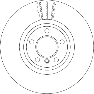 Remschijven TRW DF6615S