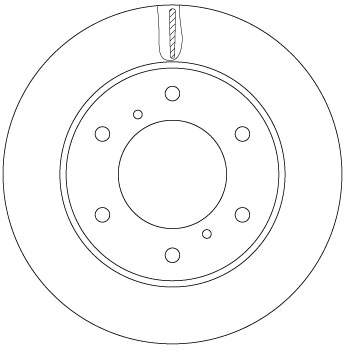 Remschijven TRW DF6735