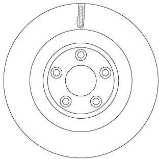 Remschijven TRW DF6816S