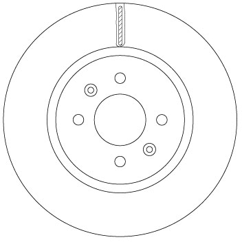 Remschijven TRW DF6842