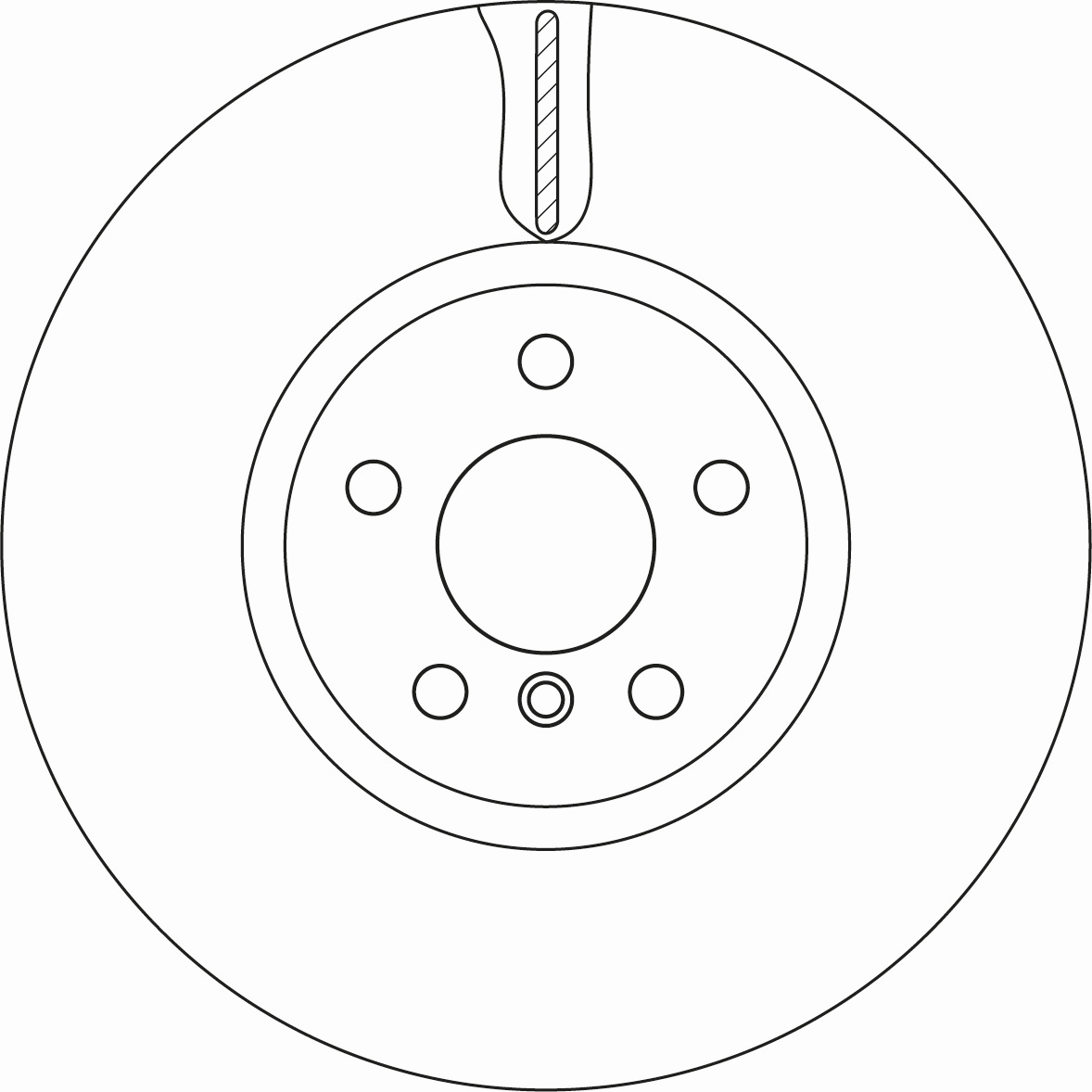 Remschijven TRW DF6845S