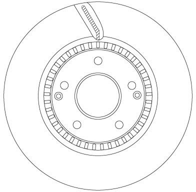 Remschijven TRW DF6884S