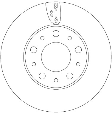 Remschijven TRW DF6918S