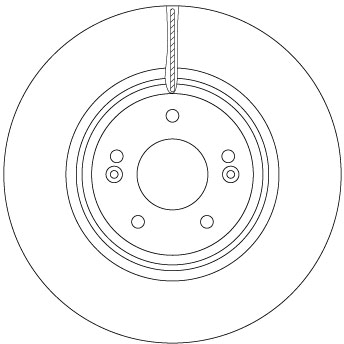 Remschijven TRW DF6958S