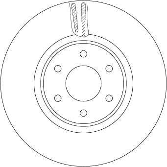 Remschijven TRW DF6968S