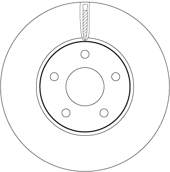 Remschijven TRW DF6975