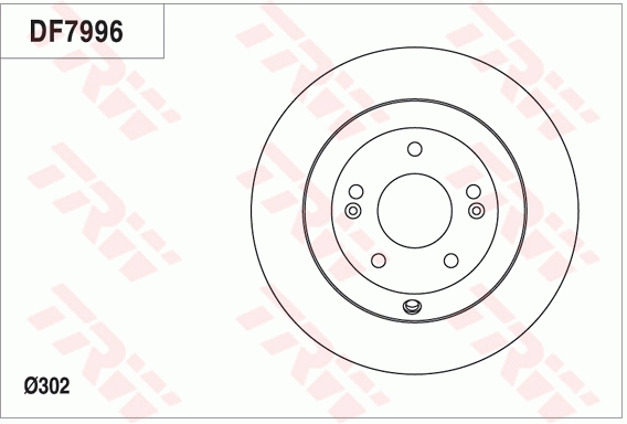 TRW Remschijven DF7996