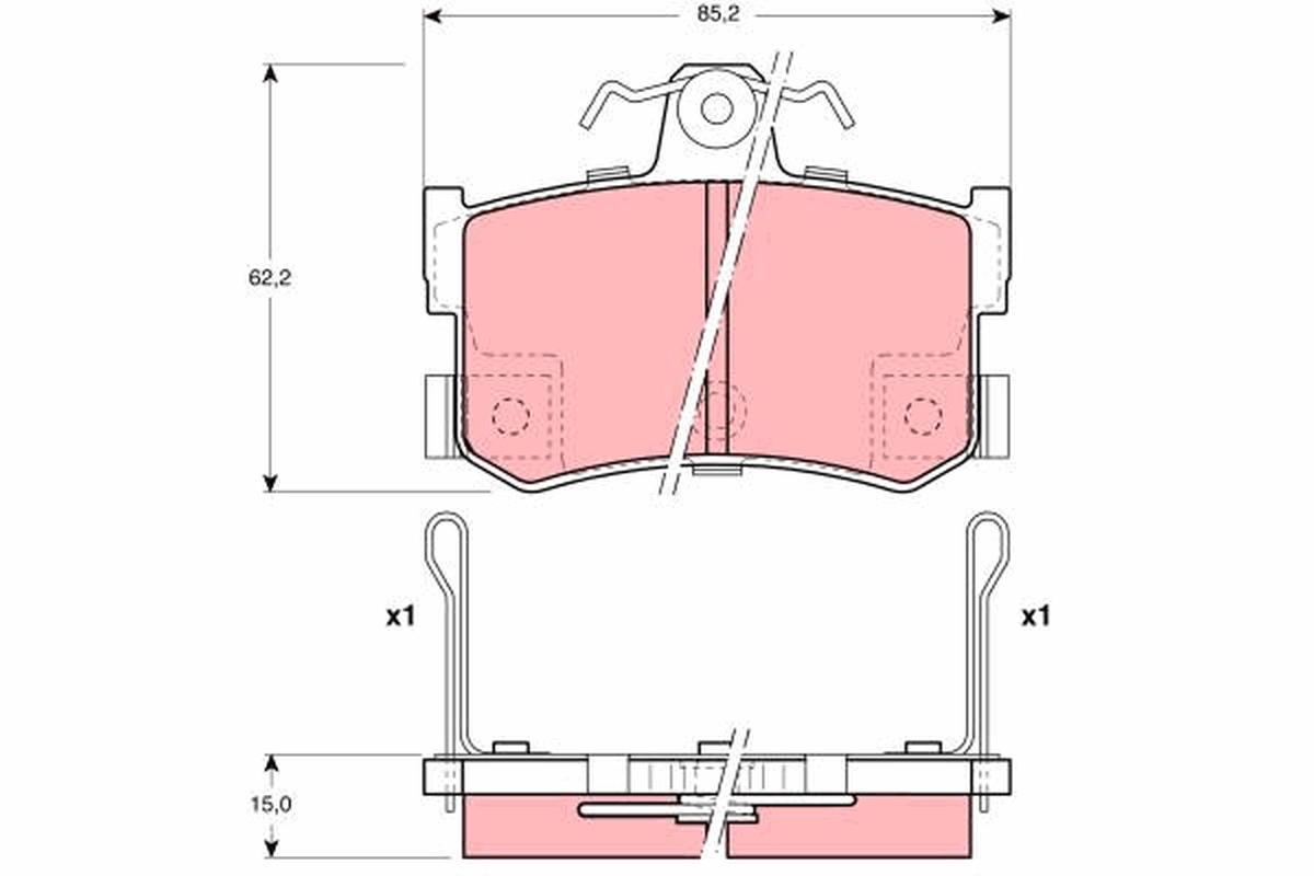 TRW Remblokset GDB1169