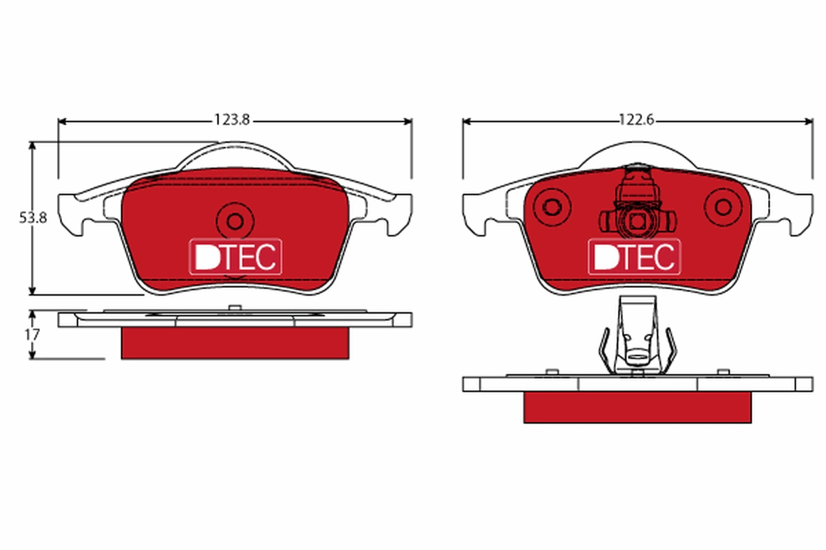 Remblokset TRW GDB1389DTE