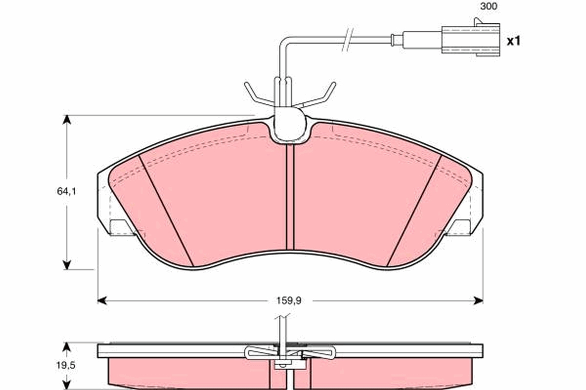 TRW Remblokset GDB1426