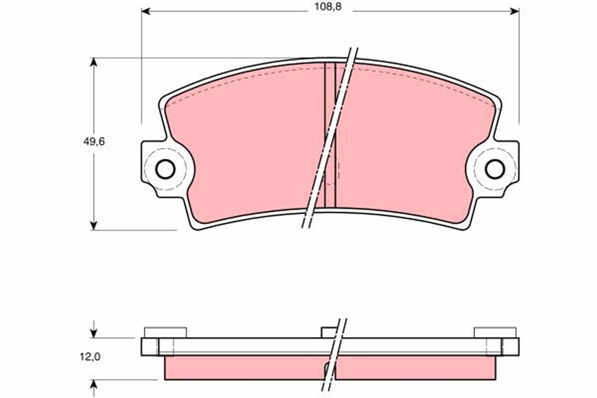 Remblokset TRW GDB155