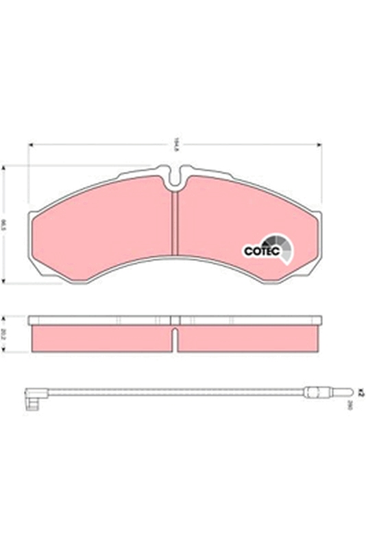 TRW Remblokset GDB1609