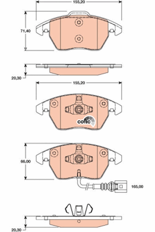 TRW Remblokset GDB1807