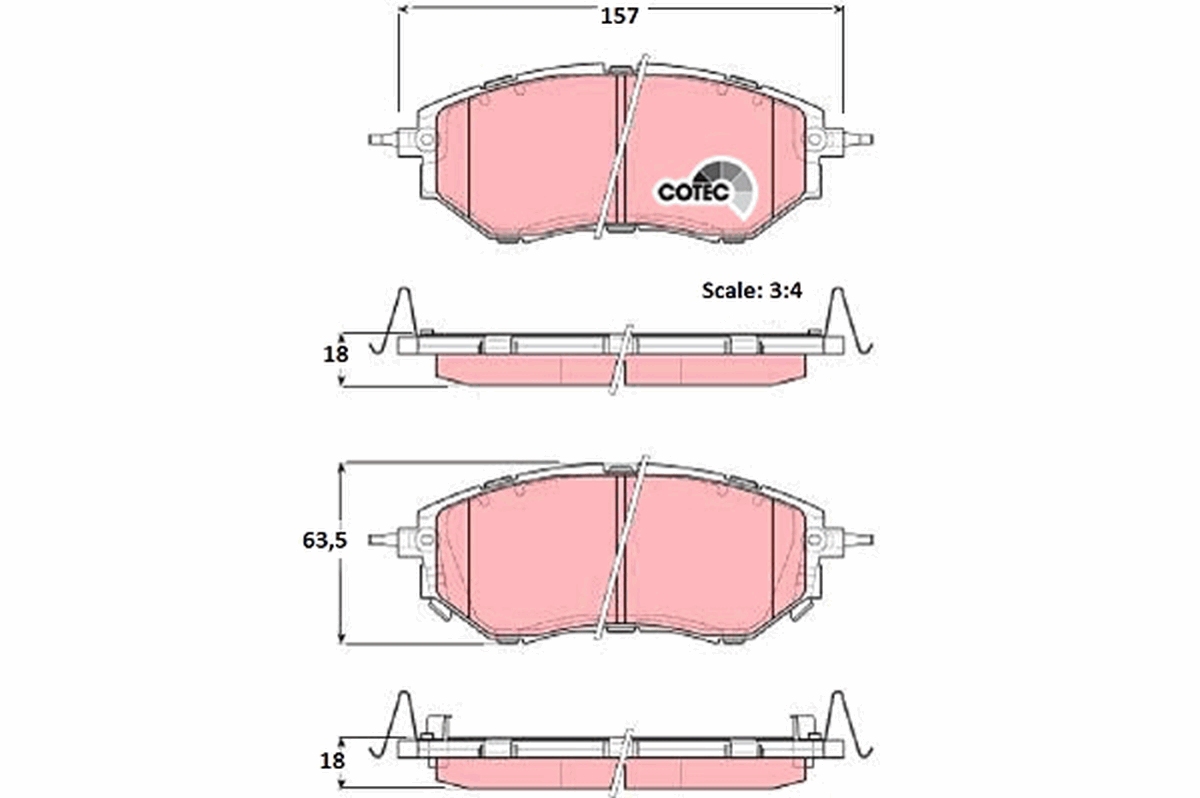 TRW Remblokset GDB3372