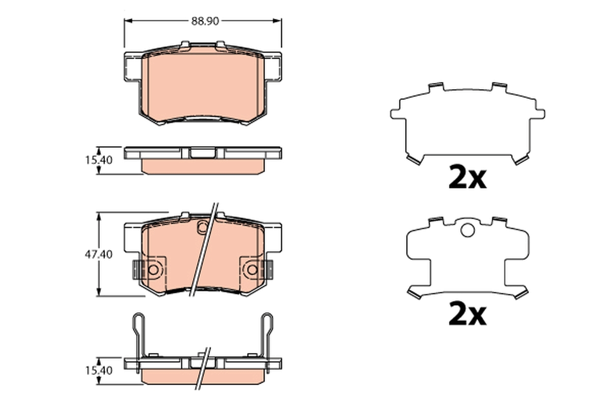 TRW Remblokset GDB3516