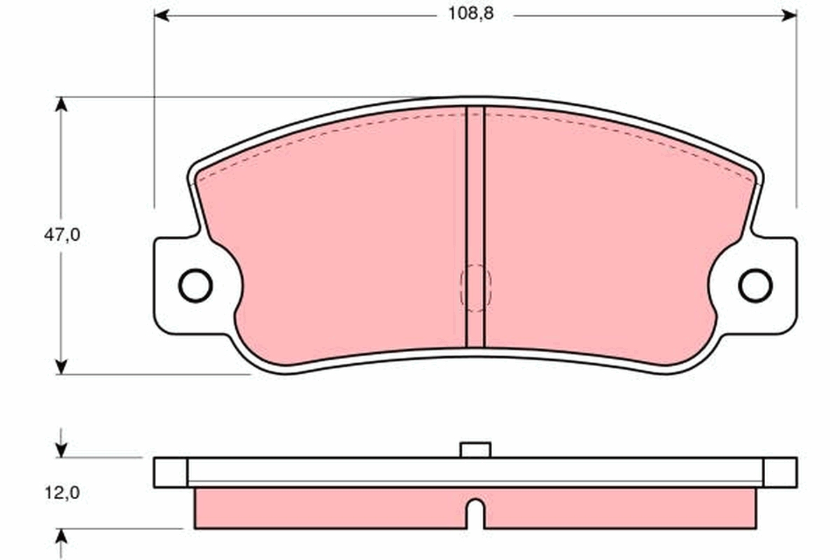 Remblokset TRW GDB360