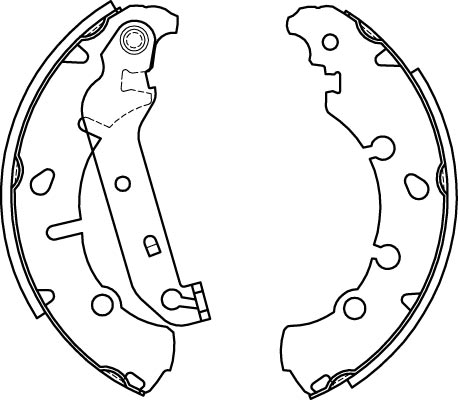 TRW Remschoen set GS8454