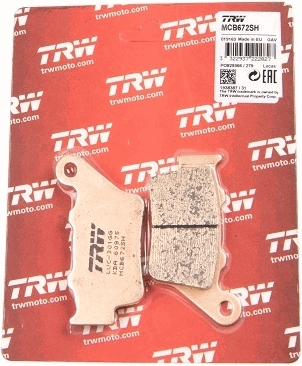 TRW Remblokset MCB672SH