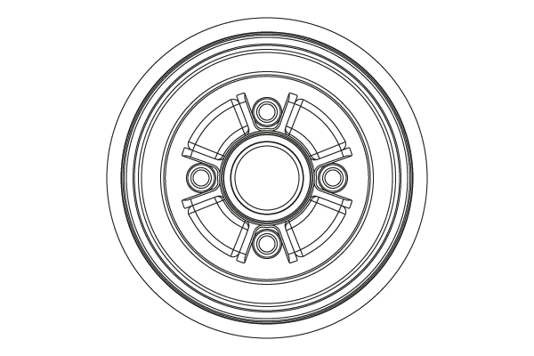 Remtrommel TRW DB5005