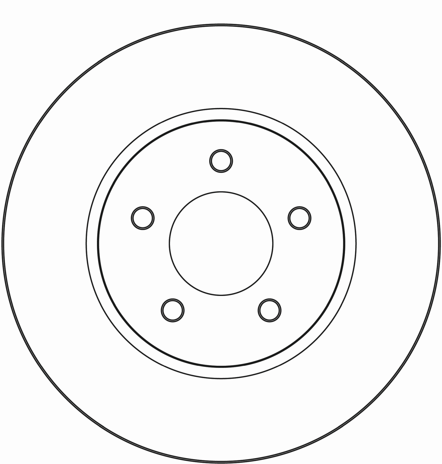 Remschijf TRW DF3920S
