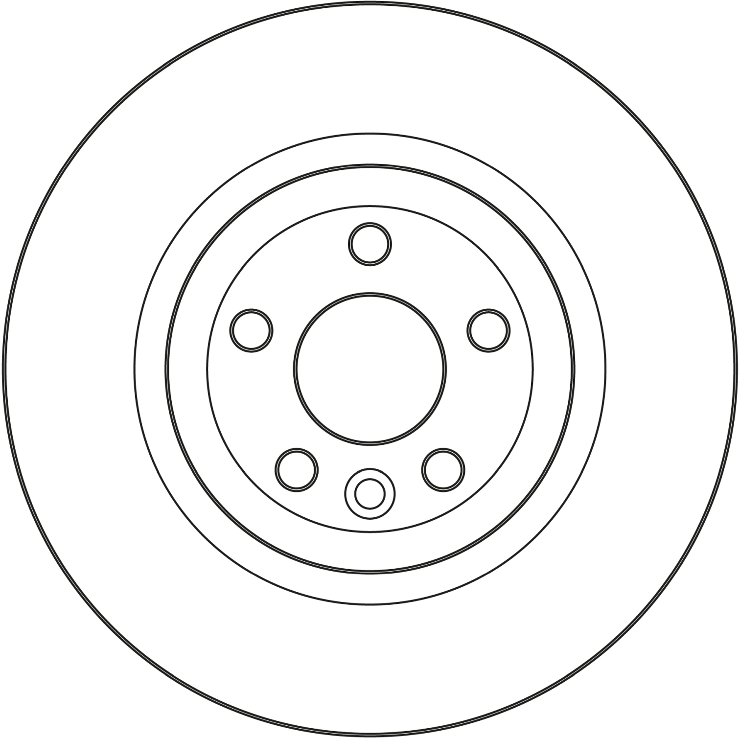 Remschijf TRW DF4078