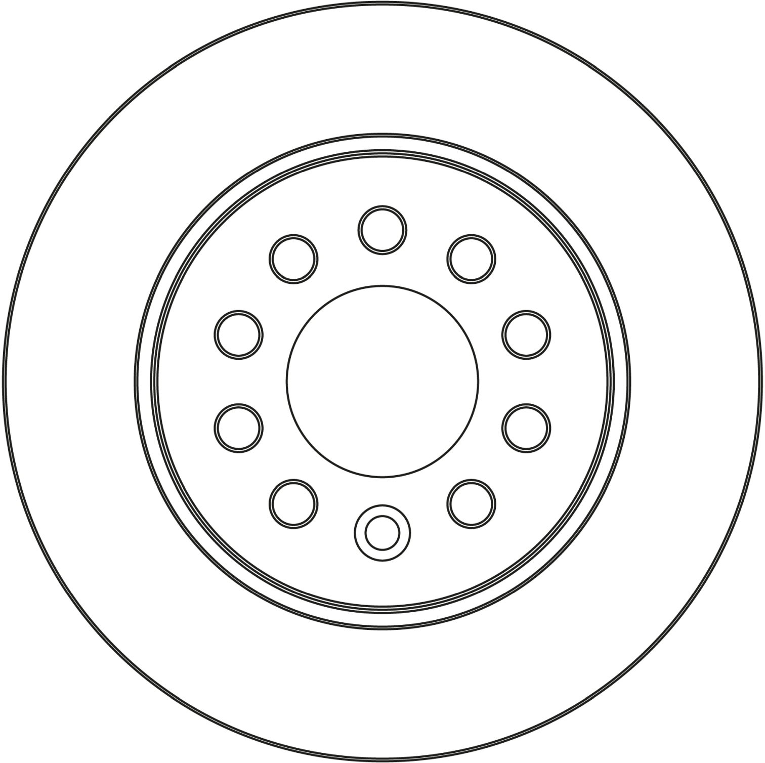 Remschijf TRW DF4146