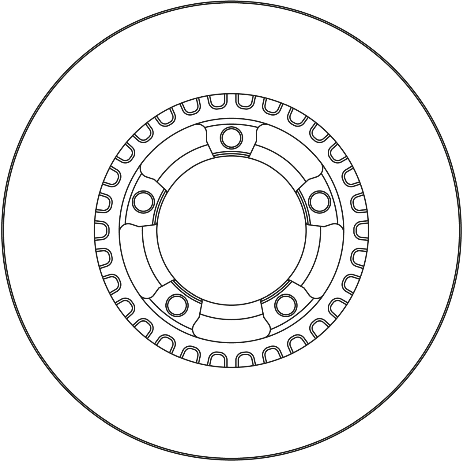 Remschijf TRW DF4303
