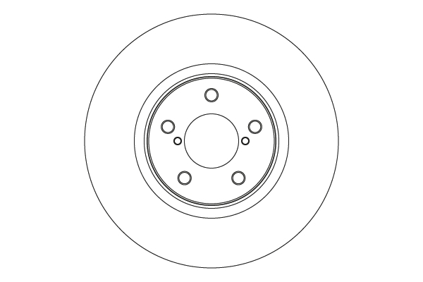 Remschijf TRW DF4639