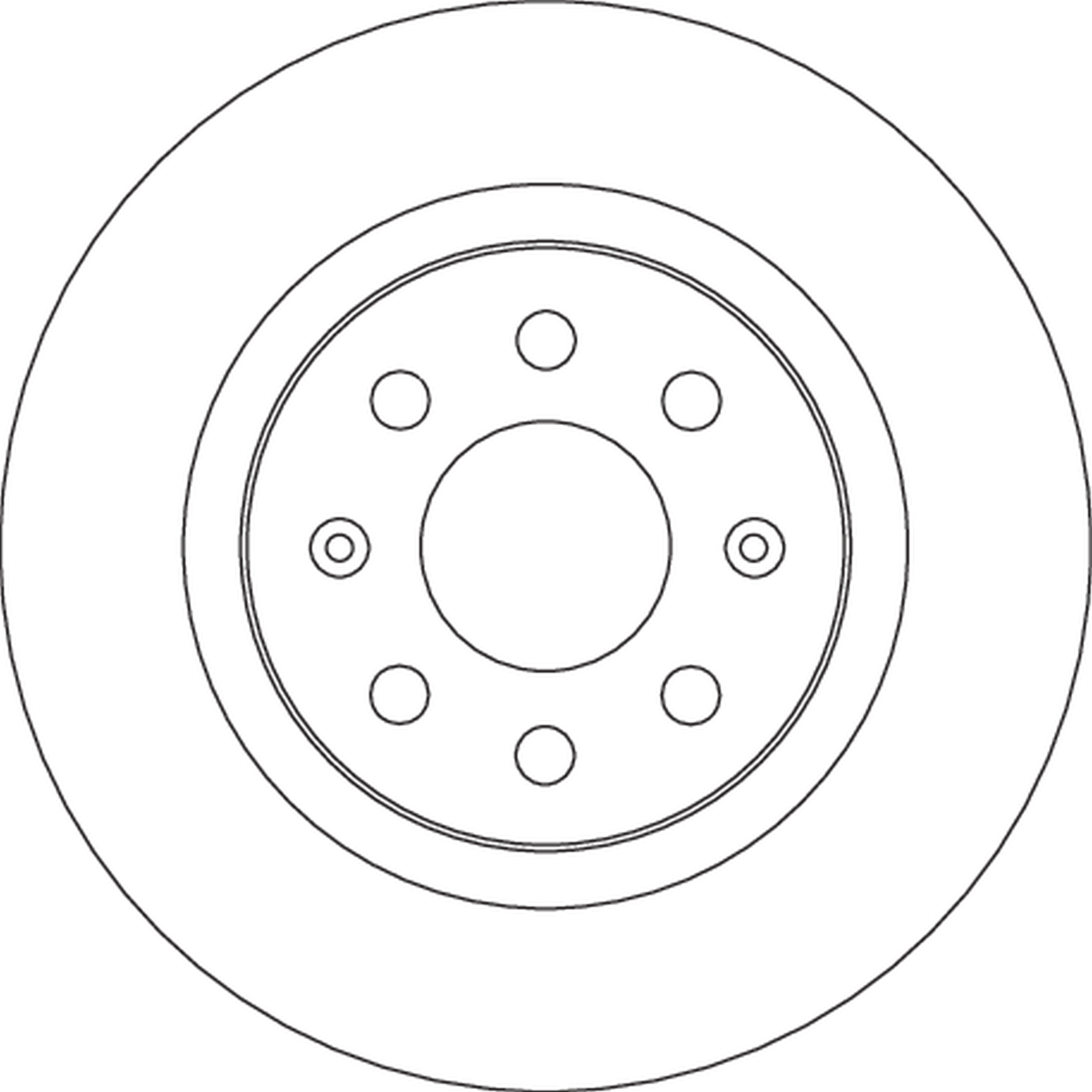 TRW Remschijven DF4740