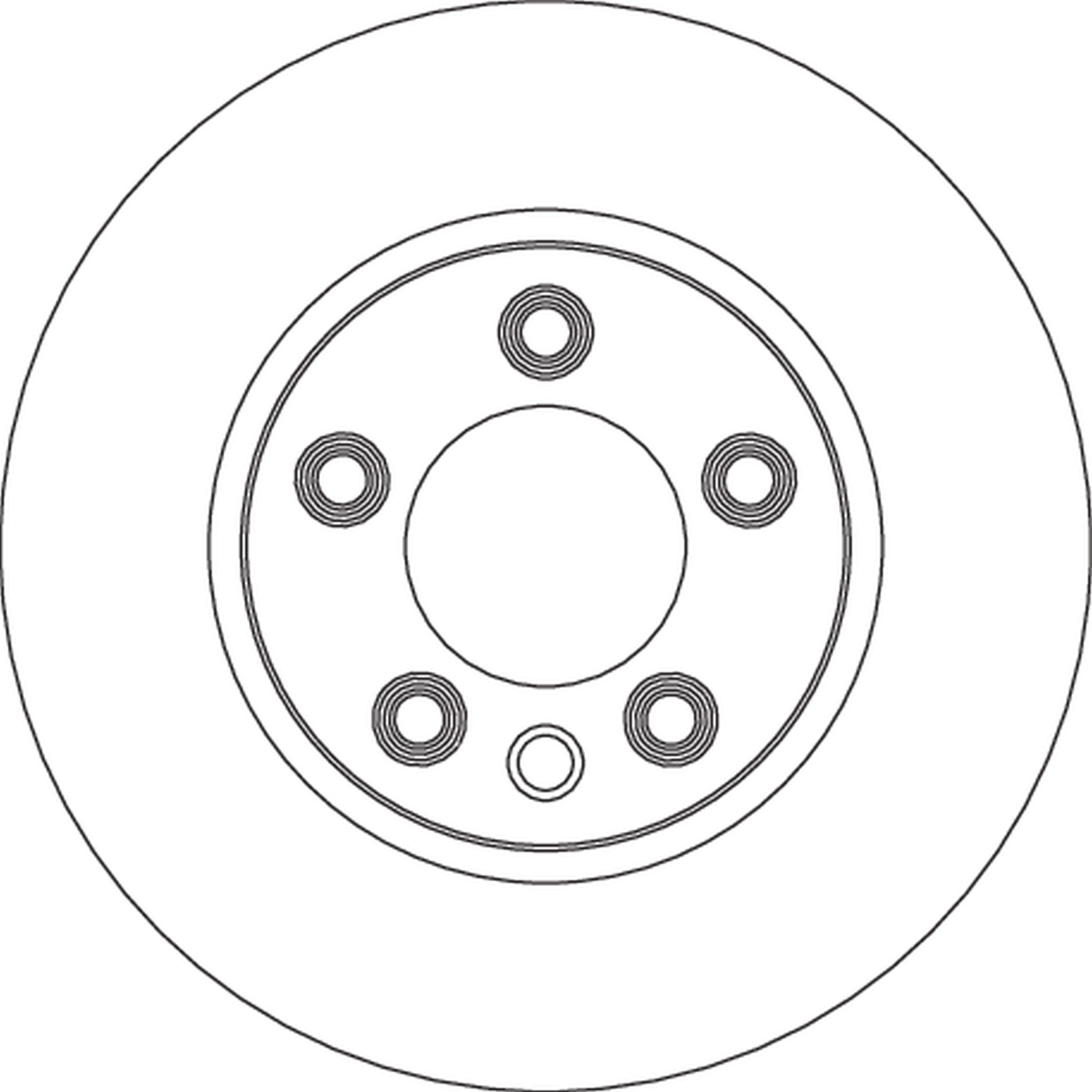 TRW Remschijven DF4762S