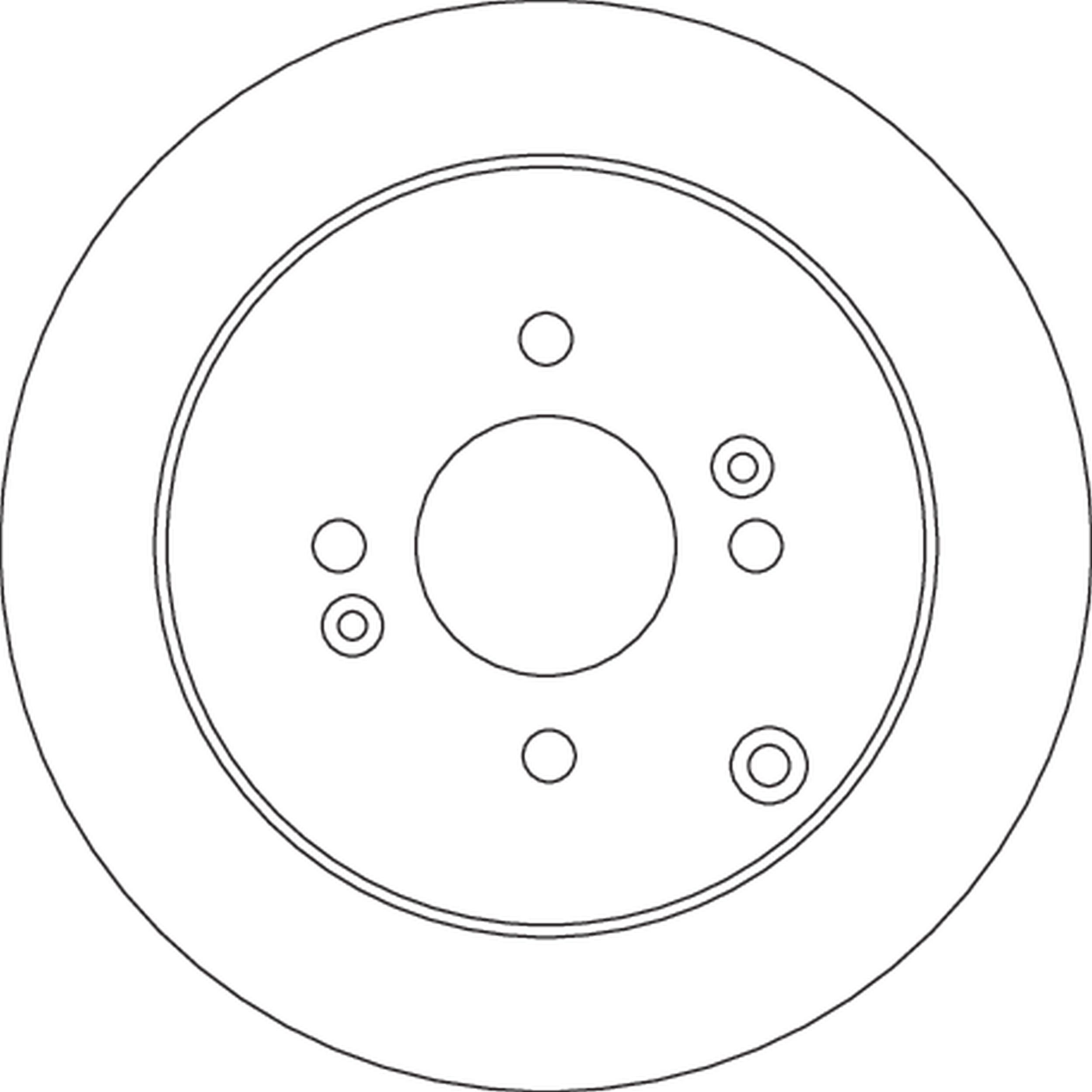 TRW Remschijven DF4803
