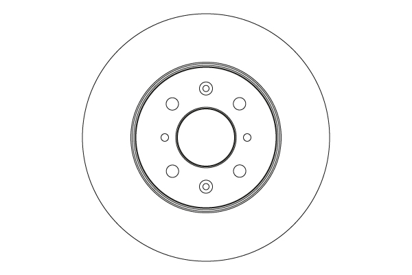 Remschijf TRW DF6036