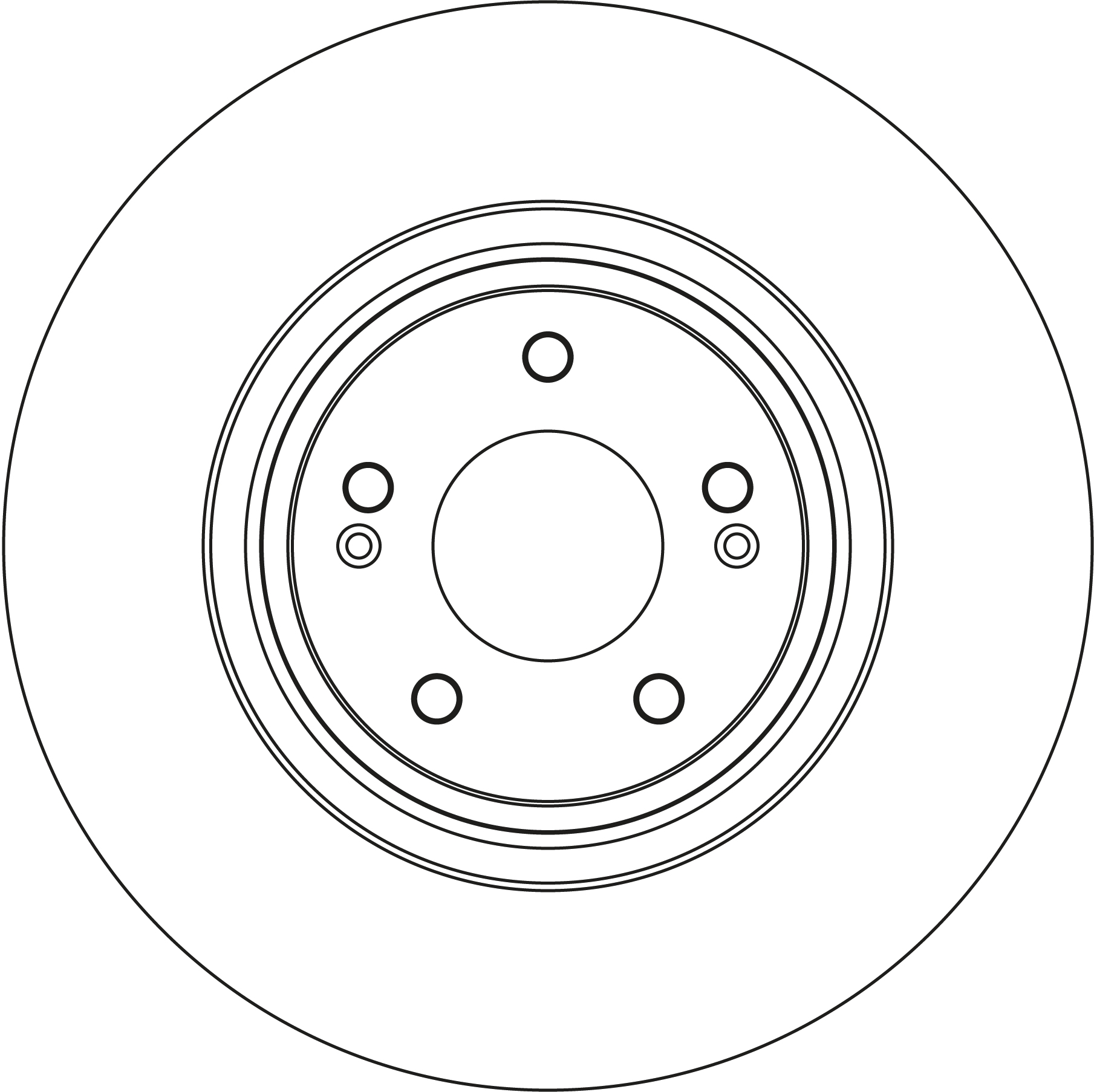 Remschijf TRW DF6538S