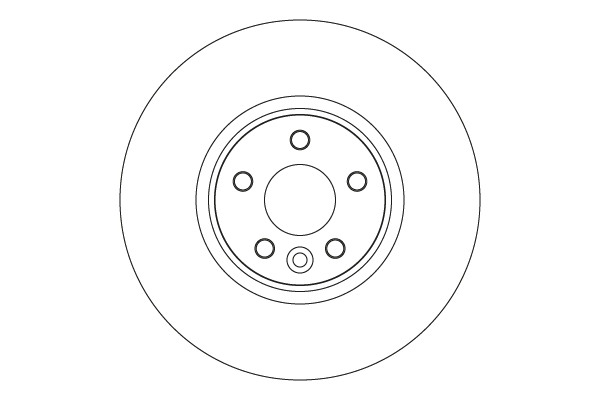 Remschijf TRW DF6724S