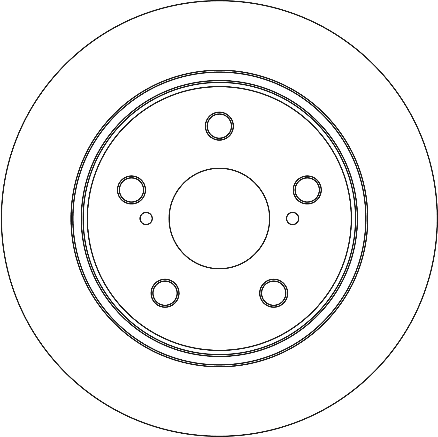 Remschijf TRW DF6732