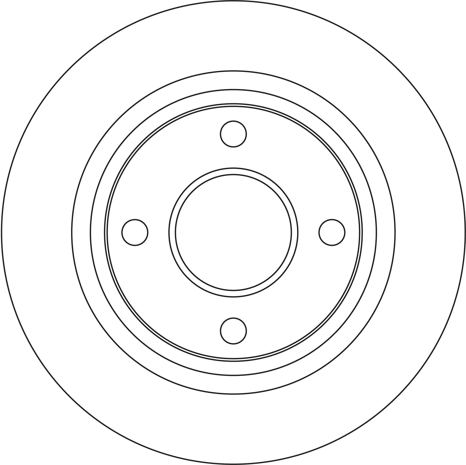 Remschijf TRW DF6759