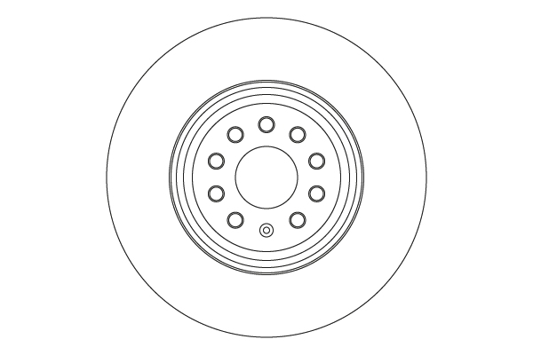 Remschijf TRW DF6770S