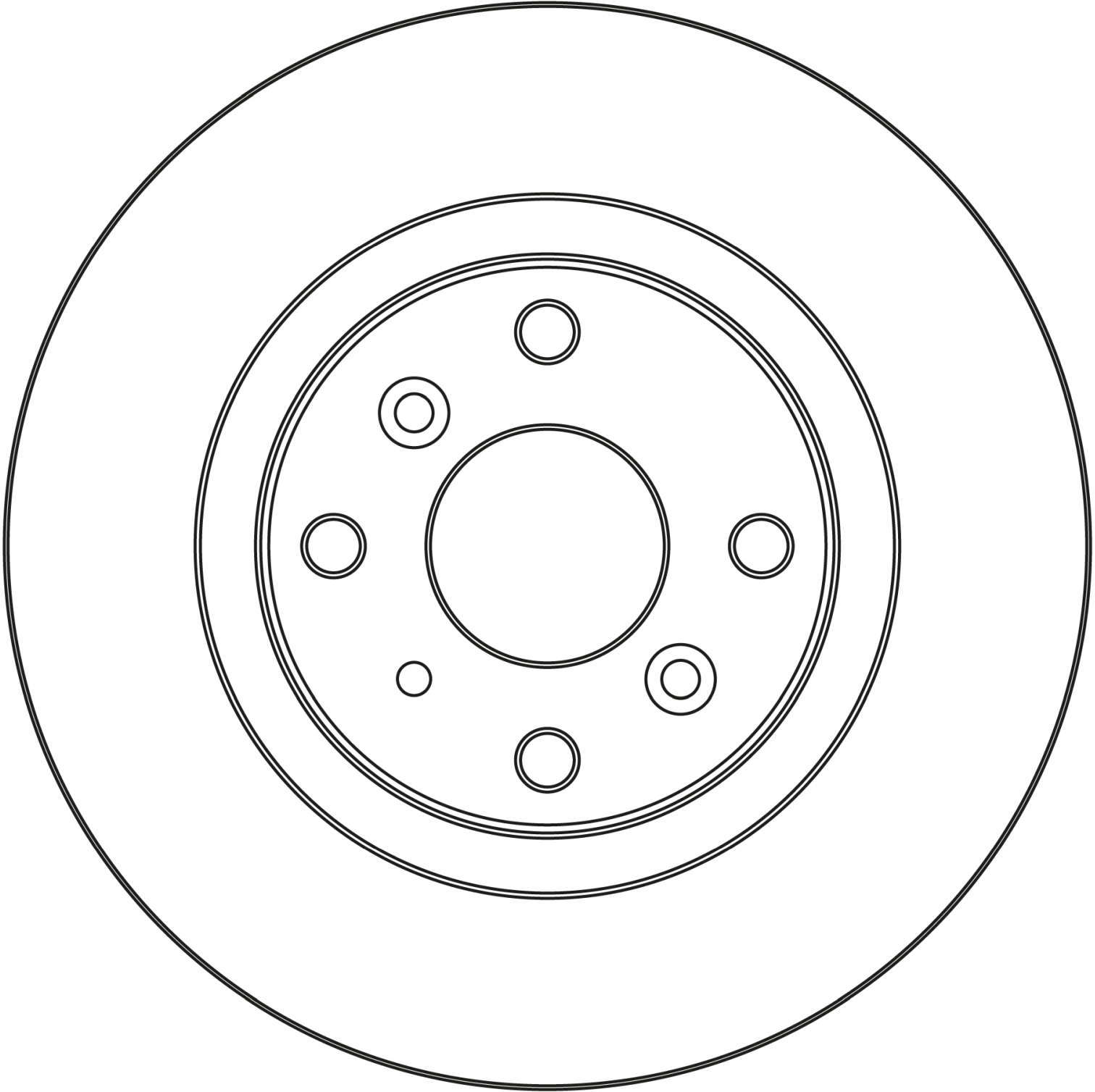 Remschijf TRW DF6796