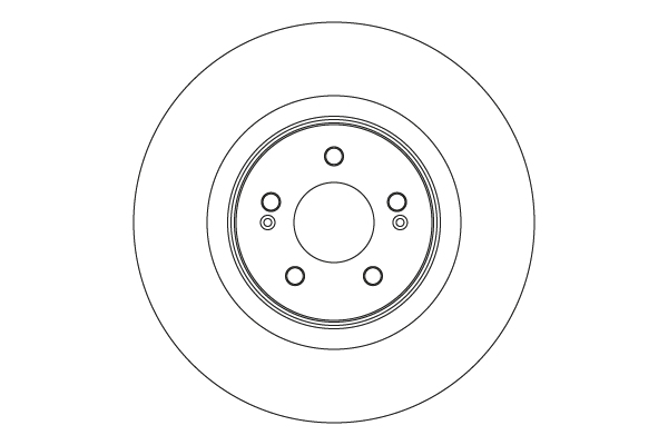 Remschijf TRW DF6813S